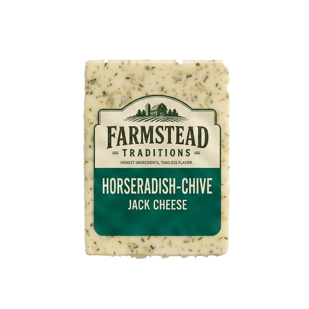 Farmstead Traditions Horseradish-Chive Jack cheese